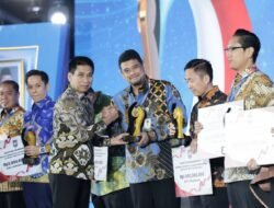 Terobosan Tata Kelola Keuangan, Bobby Nasution Raih Penghargaan Creative Financing Dari Mendagri