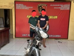 Polsek Torgamba Ungkap Pencurian Di SPBU Pinang Awan, Dua Pelaku Diamankan, Uang Rp20 Juta Milik Sopir Raib