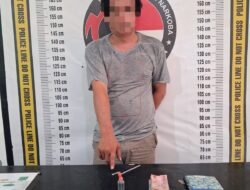 Polres Simalungun Gerebek Sarang Narkoba Di Kampung Jawa, Along Tidak Berkutik Saat Dibekuk