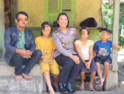 Kapolres Samosir Jadi Orangtua Asuh Anak Korban Penganiayaan, Wujud Kepedulian Masa Depan Korban