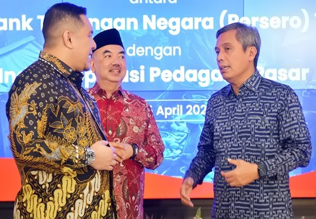 Digitalisasi Pasar Tradisional Dipercepat, BTN dan INKOPPAS Perluas Akses Pembiayaan Pedagang