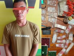 Sempat Kabur Lompat Ke Sungai Saat Digrebek, Bandar Sabu Di Desa Pamah Akhirnya Ditangkap Di Aceh