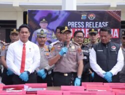 Polres Karo Tuntaskan Puluhan Kasus Dalam 100 Hari, Kapolres : Kami Tidak Bisa Bekerja Sendiri