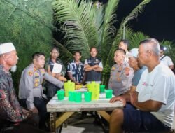 Kapolres Pelabuhan Belawan Silaturahmi Dengan Tokoh Masyarakat Dan Pemuda Mitra Kamtibmas