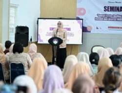 Kahiyang Ayu Hadiri Seminar Parenting Ketua DWP Sumut Ajak Para Ibu Tingkatkan Kemampuan Literasi