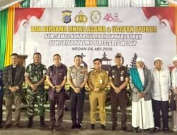Ketua DPRD Medan Hadiri Doa Lintas Agama di Polrestabes, Apresiasi Kebersamaan Jaga Kondusivitas Kota