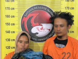 Satresnarkoba Polres Tapsel Gagalkan Peredaran 3 Kg Ganja, Dua Pelaku Ditangkap Gunakan Becak Motor