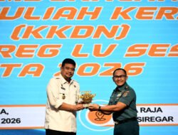 Di Hadapan Pasis Sesko TNI, Gubernur Bobby Tekankan Pentingnya Mitigasi Ancaman Megathrust