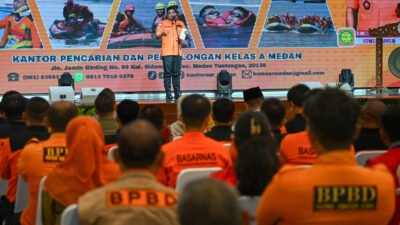 Kepala Desa Bersertifikat Basarnas Bakal Dapat Insentif, Bobby Nasution Perkuat Kesiapsiagaan Bencana Di Sumut