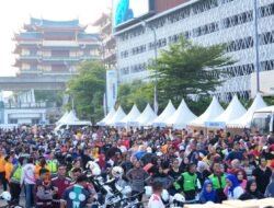 Polda Sumut Sulap Car Free Day Jadi Pesta Rakyat HUT Bhayangkara Ke-80, Ribuan Warga Padati Lapangan Merdeka