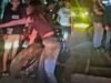Warga Hadang Petugas BNNK Saat Razia Kafe Di Patumbak, 20 Orang Diboyong, 4 Ditahan