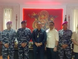 Ketua DPRD Medan Terima Kunjungan Dansat Hanlan Koarmada I dan Danyonmarhanlan I Belawan, Perkuat Sinergi Jaga Kondusivitas Kota