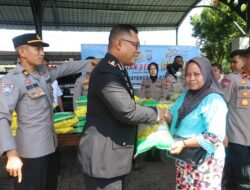 Hari Bhayangkara Ke-80, Polda Sumut Salurkan Bantuan Beras Untuk Penggali Kubur, Bilal Mayit hingga Tukang Becak