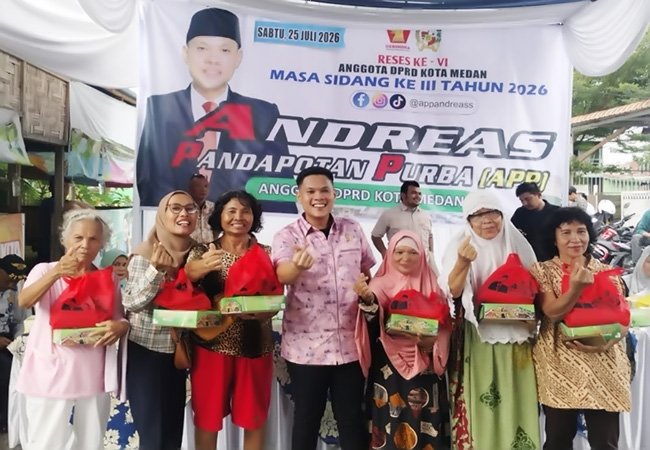 Serap Aspirasi Masyarakat, Andreas Pandapotan Purba Beri Solusi Atas Persoalan Masyarakat
