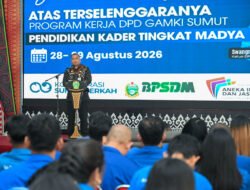 Pj Sekdaprov: GAMKI Mitra Strategis Pemprov Sumut Dalam Pembangunan Daerah