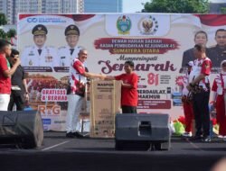 Pj Sekdaprov Sumut Ajak Masyarakat Isi Kemerdekaan Dengan Karya, Prestasi Dan Semangat Persatuan