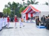 Pimpin Upacara Penurunan Bendera, Wagub Surya Gaungkan Semangat Kolaborasi Untuk Percepat Pembangunan Sumut