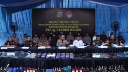 Polrestabes Medan Ungkap 1.187 Kasus Narkoba Dalam 300 Hari Musnahkan Puluhan Kilogram Barang Bukti