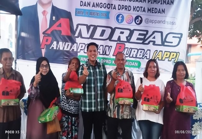 Andreas Pandapotan Purba Ajak Warga Amalkan Pancasila dan Perkuat Persatuan di Tengah Keberagaman