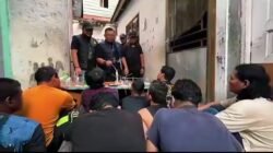 Dua Sarang Narkoba Dipemukiman Penduduk Digrebek, 9 Tersangka Diboyong