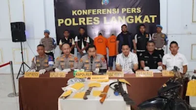 Polsek Kuala Dan Satreskrim Polres Amankan 2 Tersangka Kasus Pembunuhan