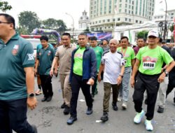 Wagub Sumut Lepas Ribuan Peserta Fun Run 5K HUT Ke-81 TNI, Perkuat Sinergi TNI Dan Masyarakat