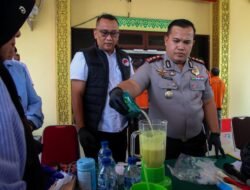 Polres Pelabuhan Belawan Musnahkan Barang Bukti Narkoba