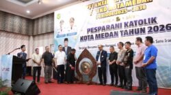 Pesparani Katolik Medan 2026 Bergulir, Antonius Tumanggor Ingin Cetak Generasi Pelayan Gereja