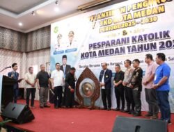 Pesparani Katolik Medan 2026 Bergulir, Antonius Tumanggor Ingin Cetak Generasi Pelayan Gereja