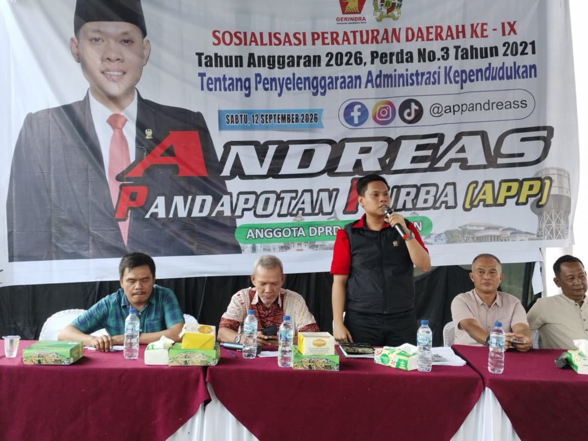 Sosper Adminduk, Andreas Pandapotan Purba Ajak Warga Perbaiki Data Diri dan Urus IKD