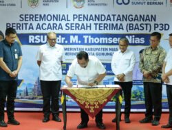 Serah Terima RSUD Thomsen Nias, Bobby Nasution Tekankan Peningkatan Layanan Kesehatan Masyarakat