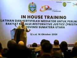 Pemprov Sumut Perkuat Pelayanan Hukum hingga Desa, Tingkatkan Kapasitas Paralegal