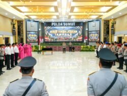 Kapolda Sumut Tekankan Penguatan Fungsi Pengawasan Dalam Sertijab Irwasda