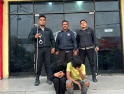 Tim Macan Belawan Bubarkan Tawuran Di Mabar, Dua Pemuda Diamankan Bawa Sajam Dan Knuckle