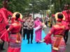 Resmi Pimpin Polda Sumut, Irjen Sonny Disambut Ulos Dan Tarian Tradisional