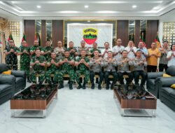 Kapolda Sumut Silaturahmi Ke Kodam I/BB, Perkuat Sinergi TNI-Polri