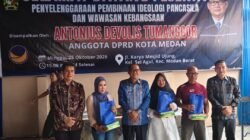 Antonius Tumanggor Ajak Warga Sei Agul Jaga Kebhinekaan dan Hindari Hoaks