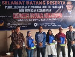 Antonius Tumanggor Ajak Warga Sei Agul Jaga Kebhinekaan dan Hindari Hoaks